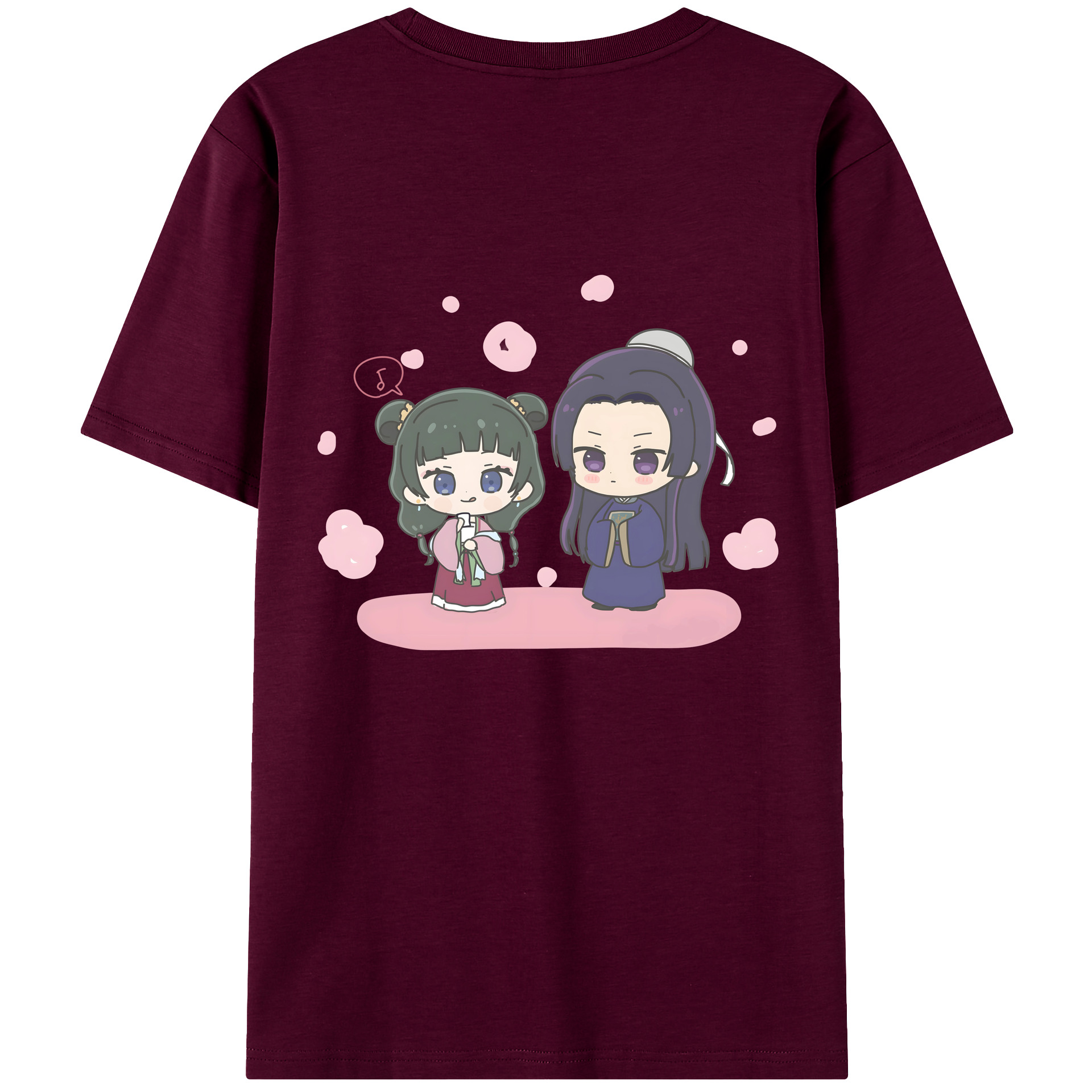 （画像用） 薬屋のひとりごと The Apothecary Diaries レディース半袖Tシャツ(バックプリント)